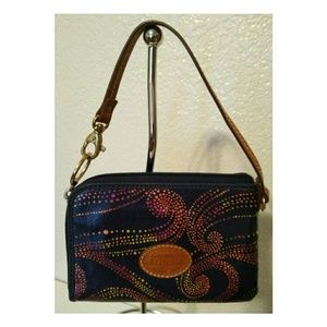 👛💕 Fossil Multi Color Cluch/Wristlet